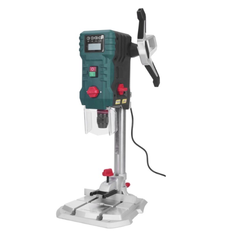 Desktop Bench Drill Aluminum Continuously Variable Speed 220v Drilling Machine