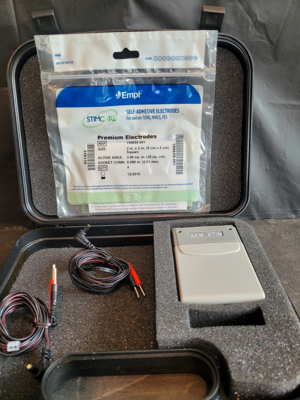 GEM-STIM Transcutaneous Electrical Nerve Stimulator