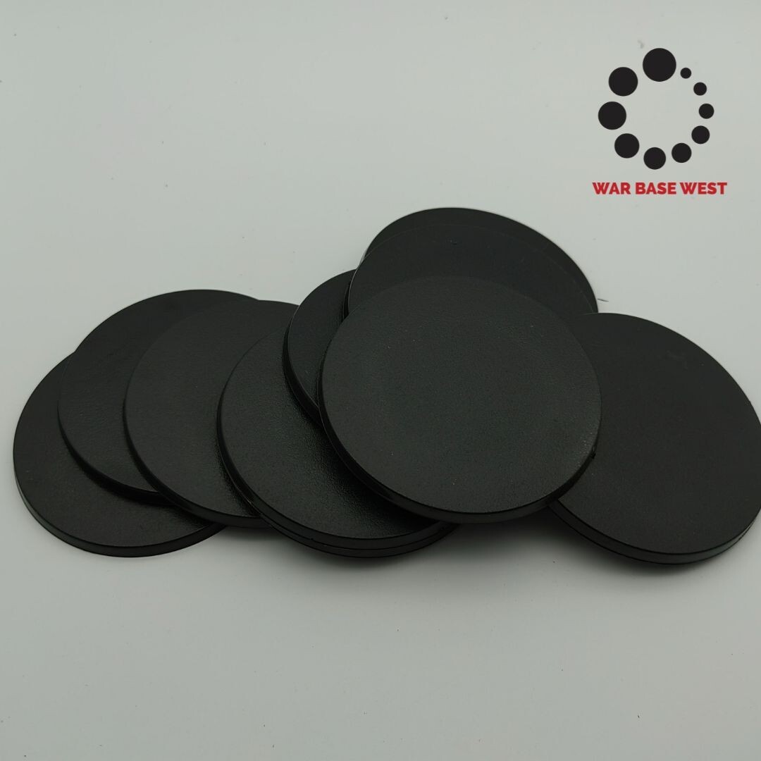 Lot Of 10 90mm Round Bases Used For Warhammer 40k & AoS GW Storm Speeder Bitz