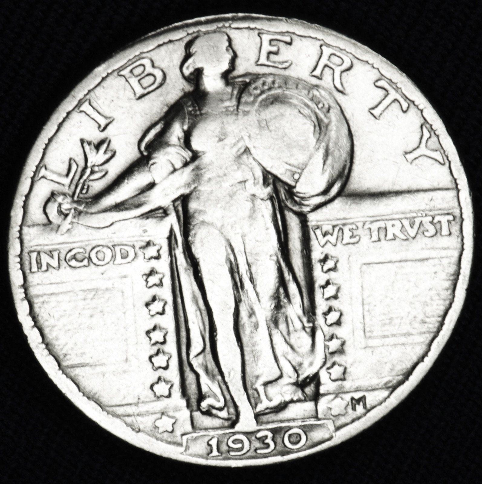 1930-p Standing Liberty Quarter.    Better Grade   (Inventory A)