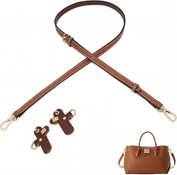 Straps Compatible with Dooney and Bourke Accessories-Genuine Leather,Adjustab...