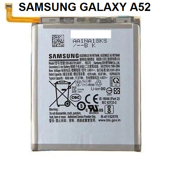 Original Battery For Samsung Galaxy A52 5G