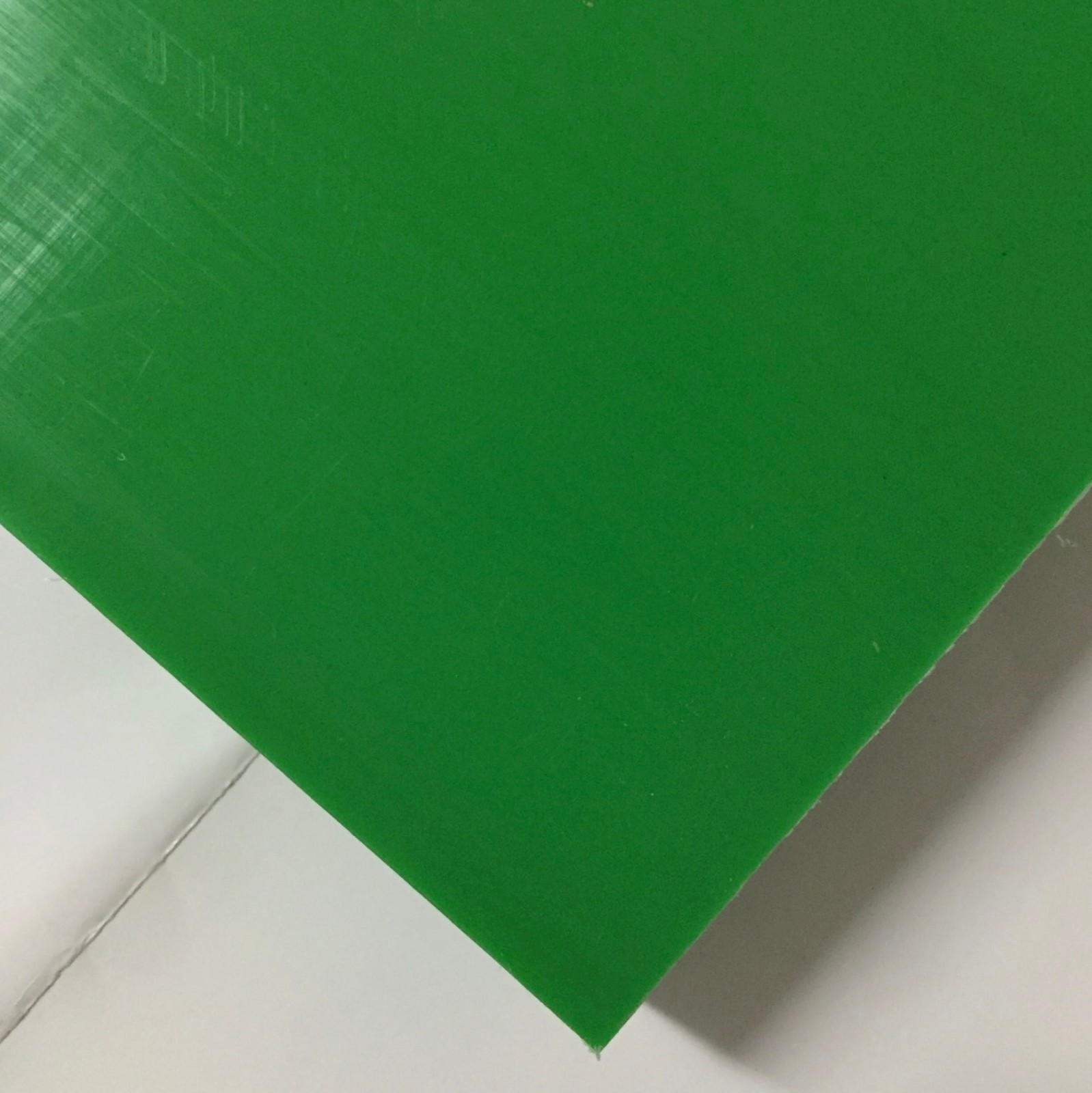 HDPE Polyethylene Plastic Sheet, Green Color, Various Sizes and Thicknesses