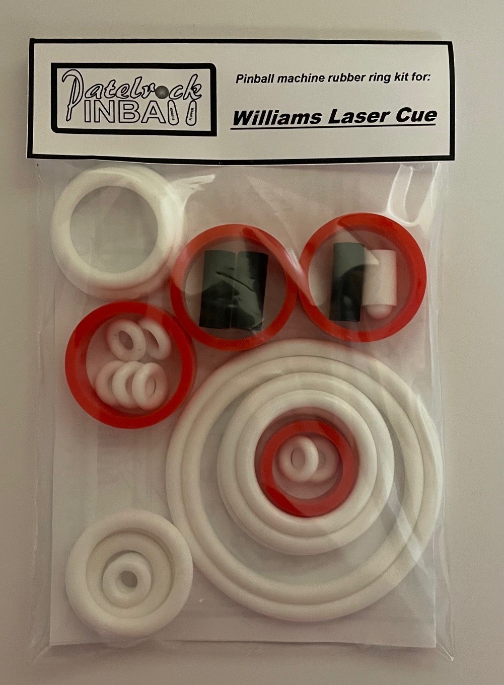 1984 Williams Laser Cue Pinball Machine Rubber Ring Kit