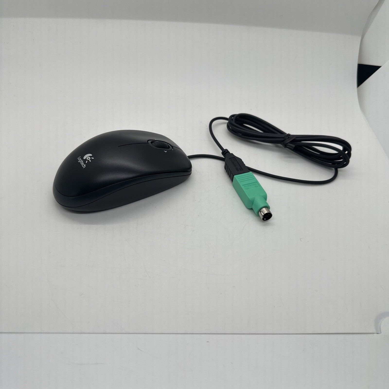 Logitech B120 USB Optical Wired Scroll Mouse (Black) 5.0V 100mA Combo Optical