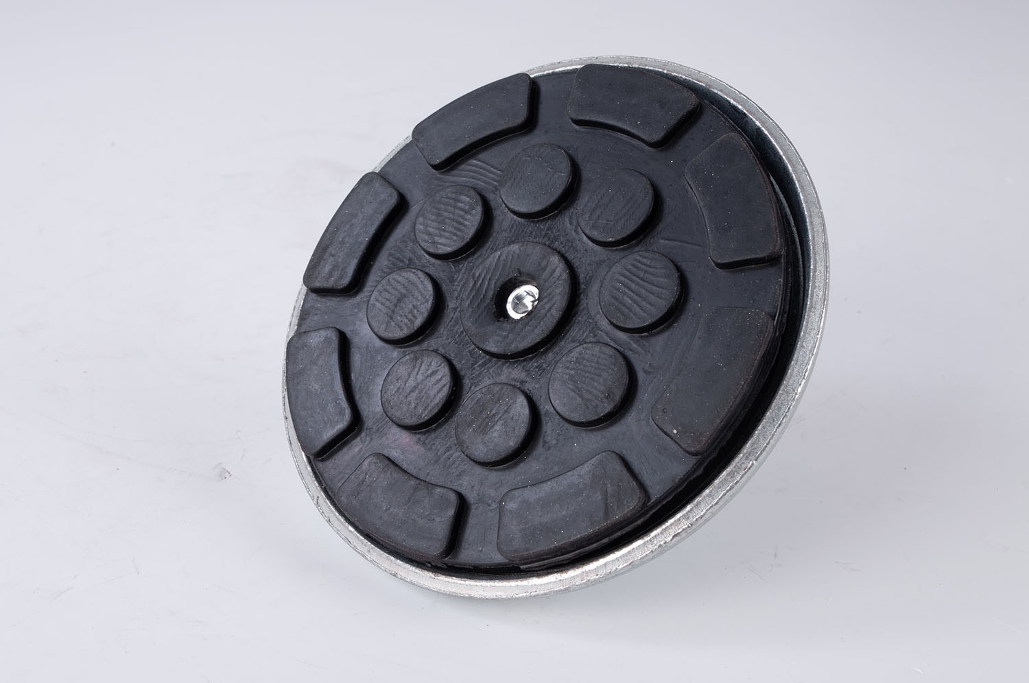 Round Lift Adapter with Rubber Pad, 1.5" Peg For Atlas Automotive Equipment
