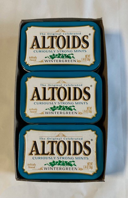 6 Empty Altoids Mint Tins Perfect for Storage - Crafts, Beads, Fishing First Aid