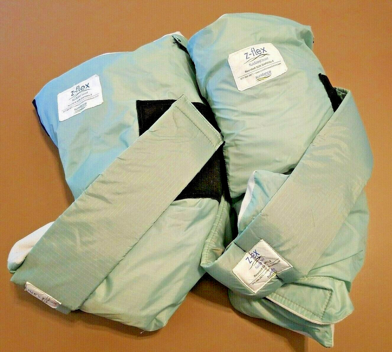 DAP600z-8  Sundance Solutions z-flex Fluidized Boot - Heel Protection Boot