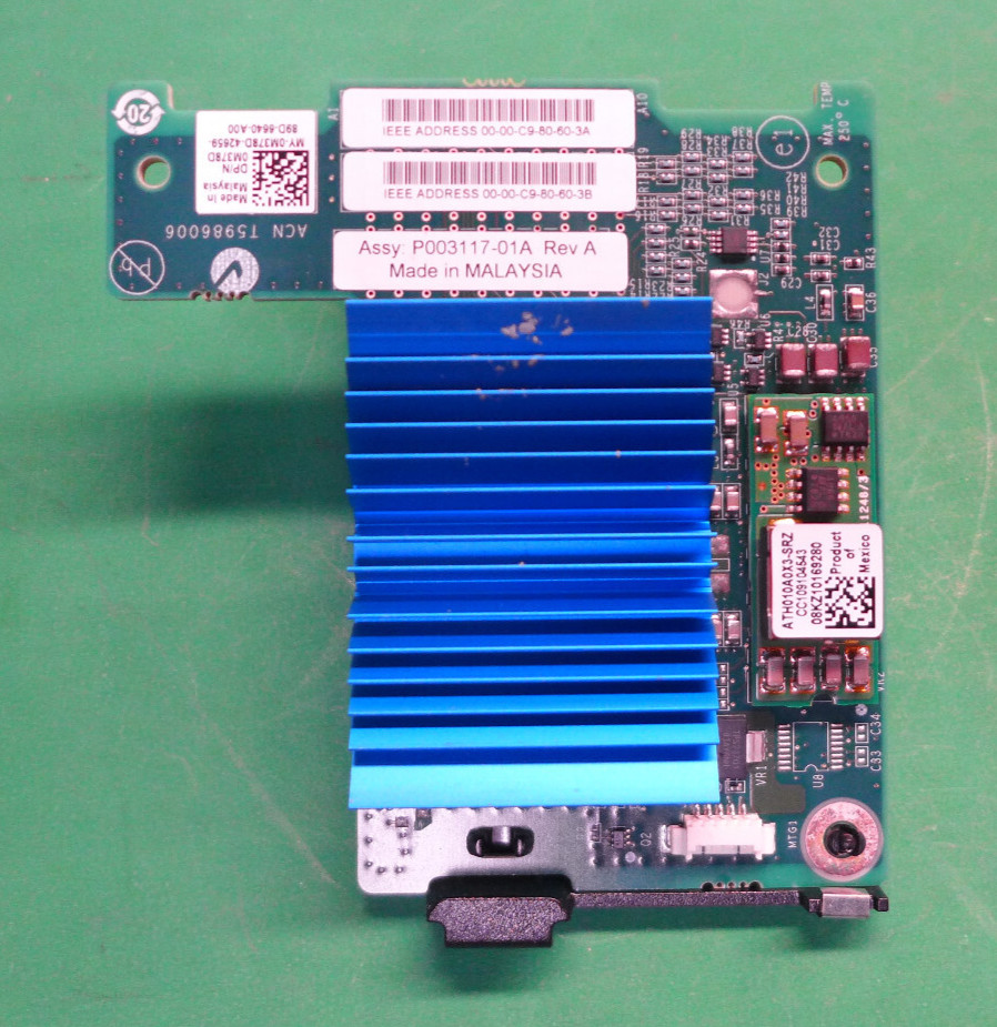 GENUINE Dell Emulex LightPulse LPE1205-M 8GB Fibre Channel Mezzanine Card M378D