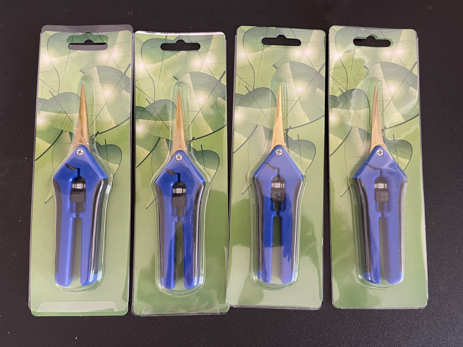 4-Pack Curved Blade Gardening Trimming Scissors Pruner Shear Plant Trimmers