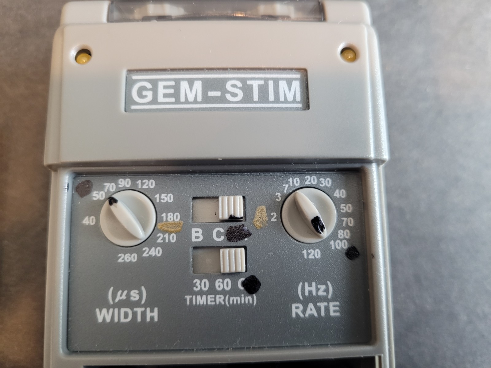 GEM-STIM Transcutaneous Electrical Nerve Stimulator