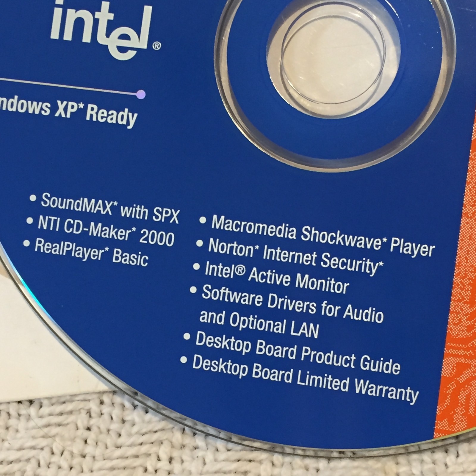 Intel Express Installer CD Disc D850MV D850MD