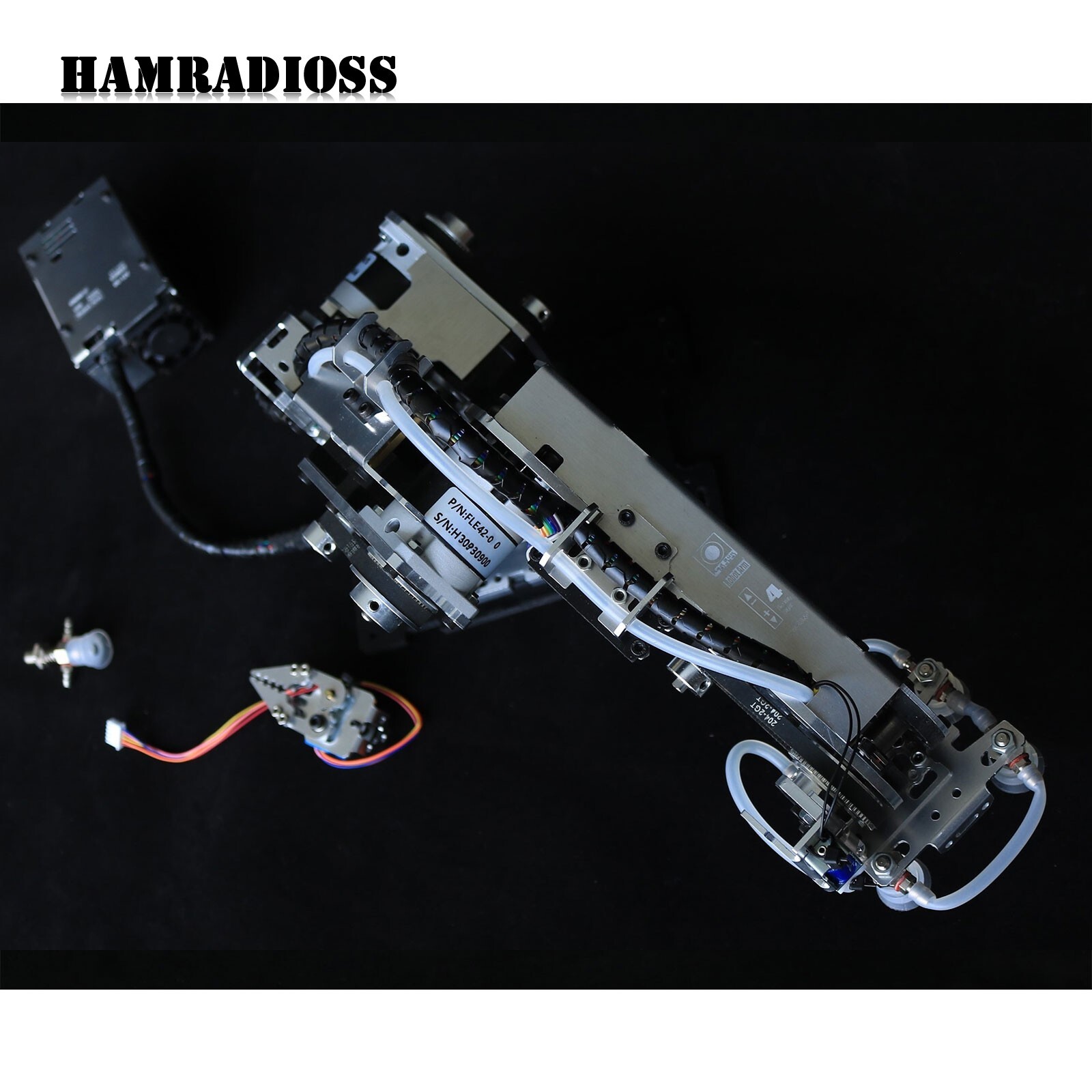 24D Industrial Robot Arm 4-Axis Stepping Planetary Reduction Motor w/ Controller