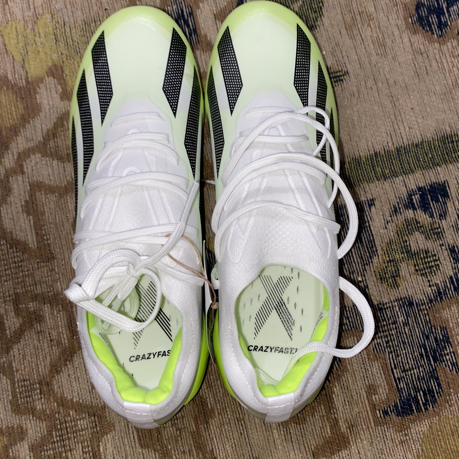 Adidas X Crazyfast.1 FG Soccer Shoes, Size 6.5, Speedportal, Speedflow