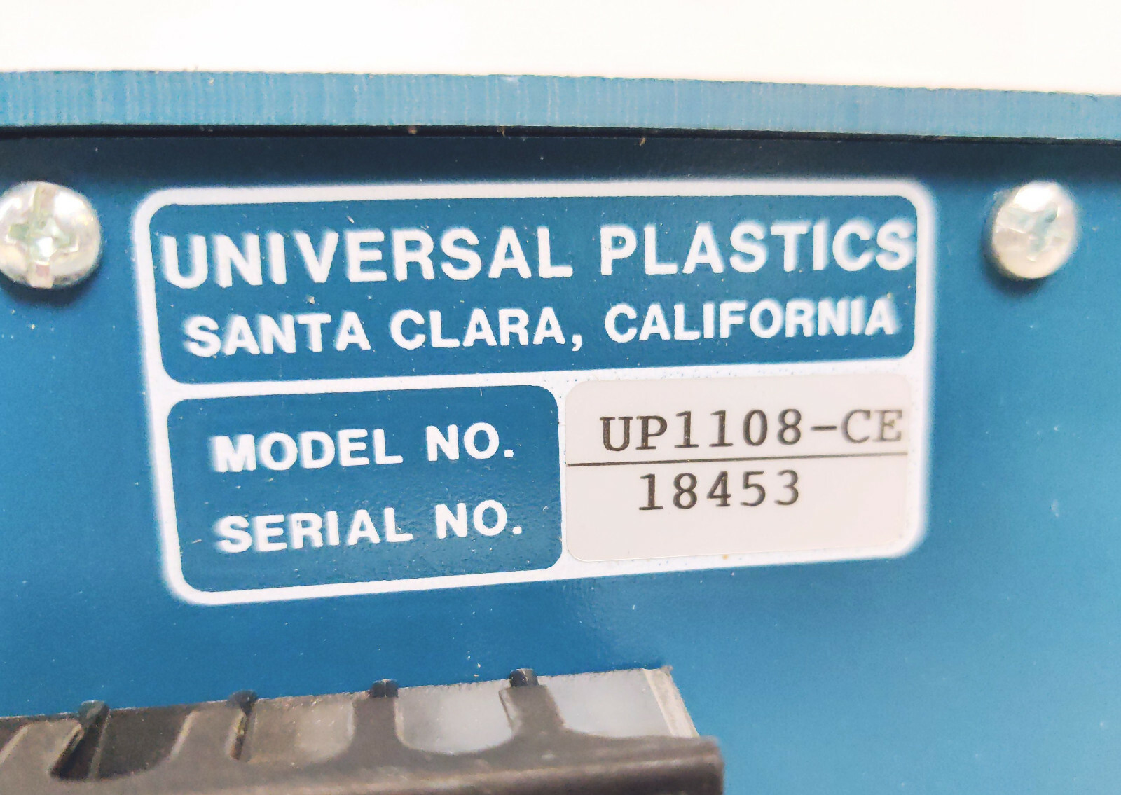 Universal Plastics UP1108-CE EPO Emergency Power Off