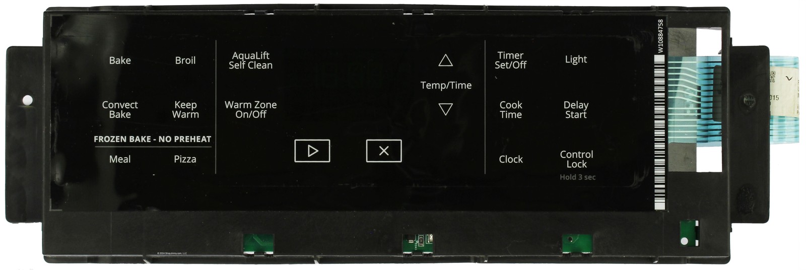 Whirlpool W11511567 Oven Control Board - Black