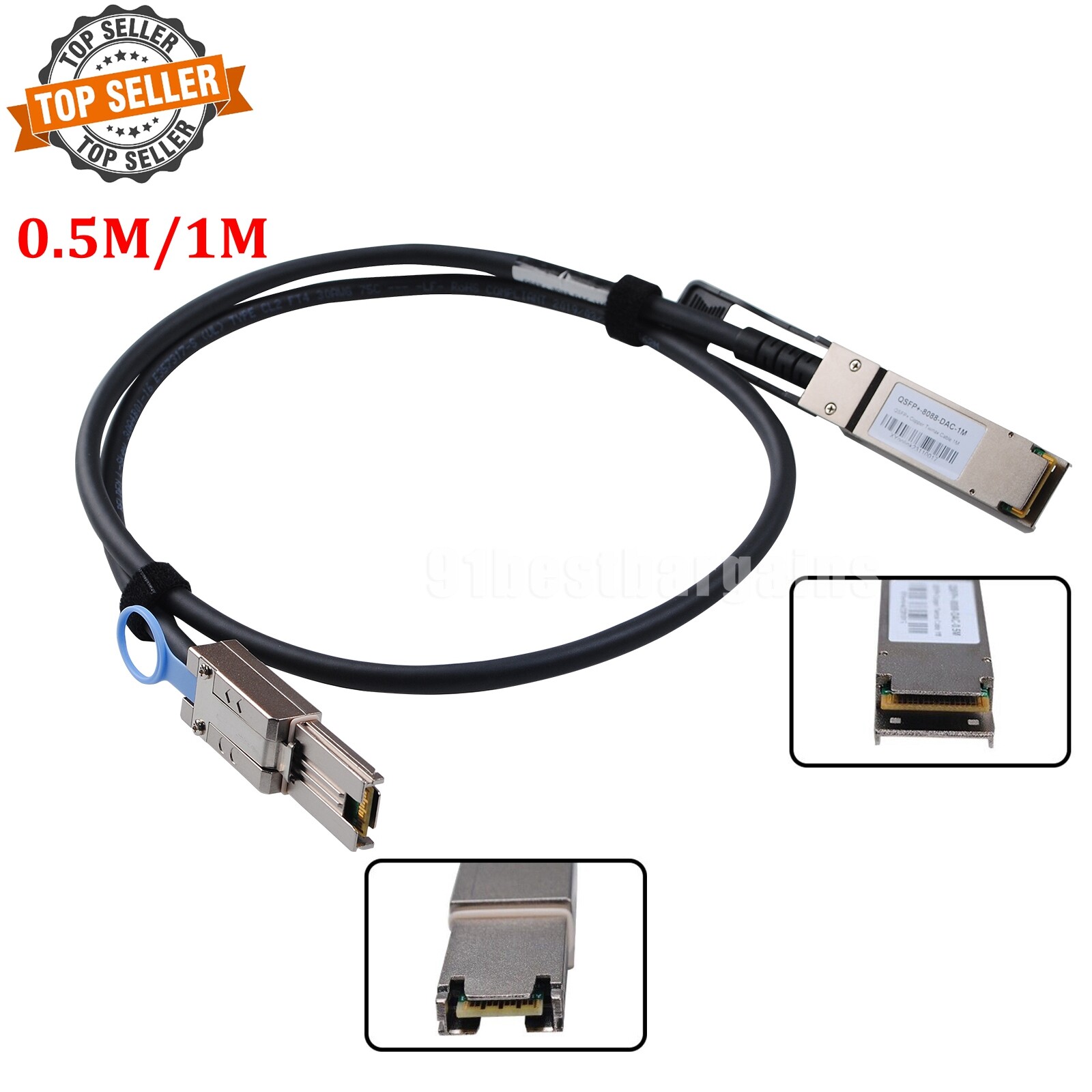 External SAS Cable QSFP SFF-8436 to SFF-8088 SAS Cable For NetApp DS4243 DS4246