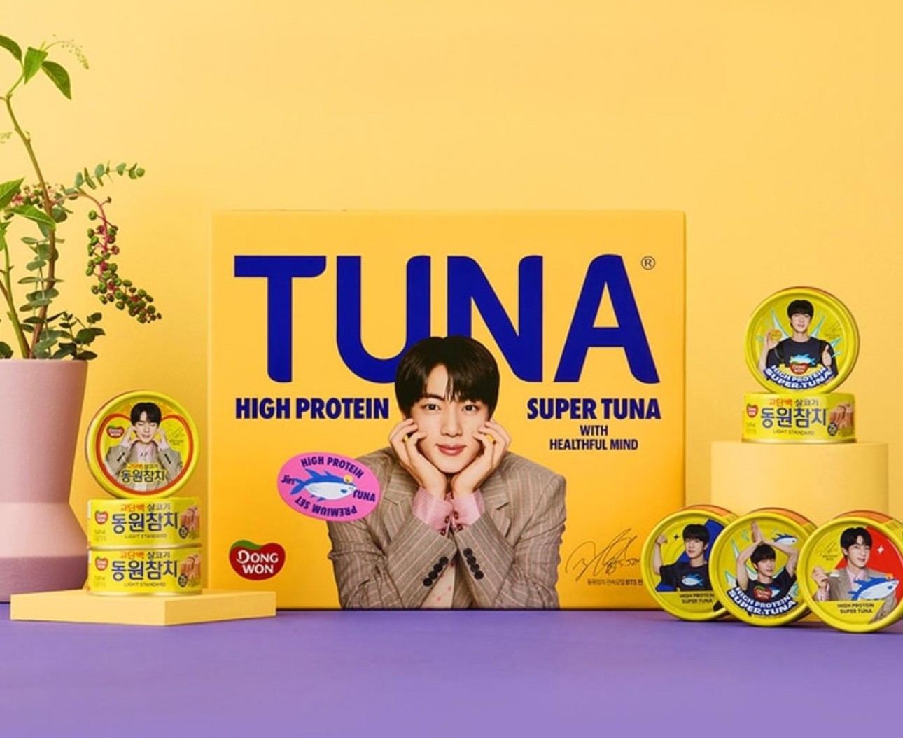 JIN Special Edition Dongwon Tuna Collectible Box SHIPPED from US