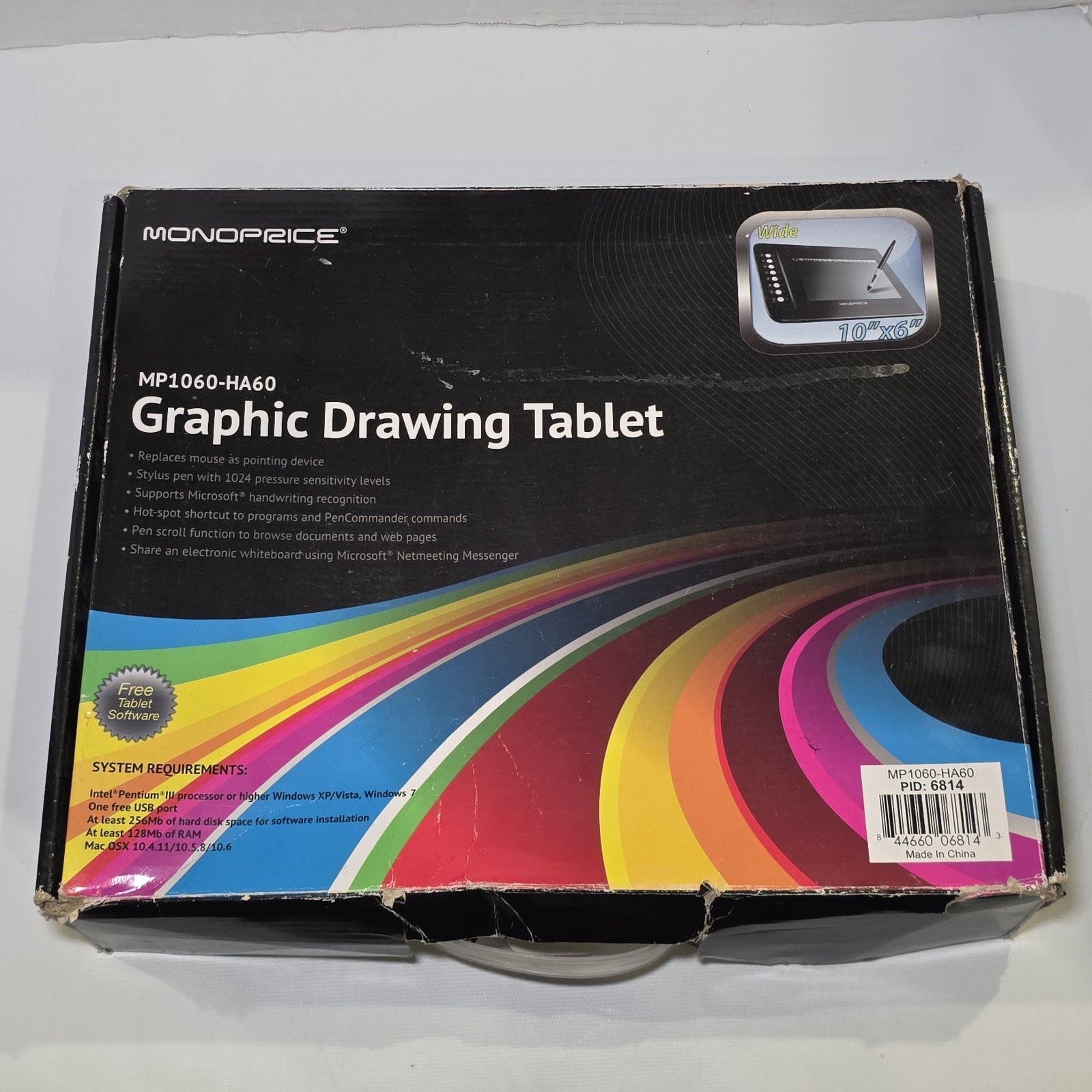 Monoprice MP1060-HA60 Graphic Drawing Tablet
