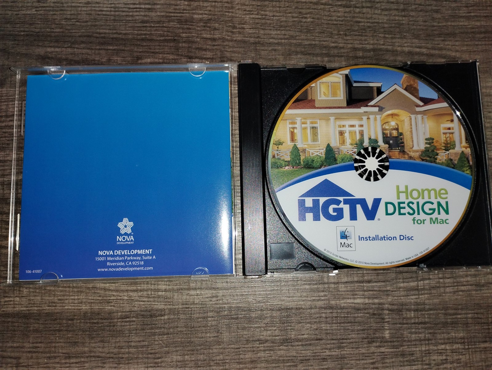 HGTV Home Design for Mac DVD-ROM for Intel Apple Macintosh 2010 Nova Development