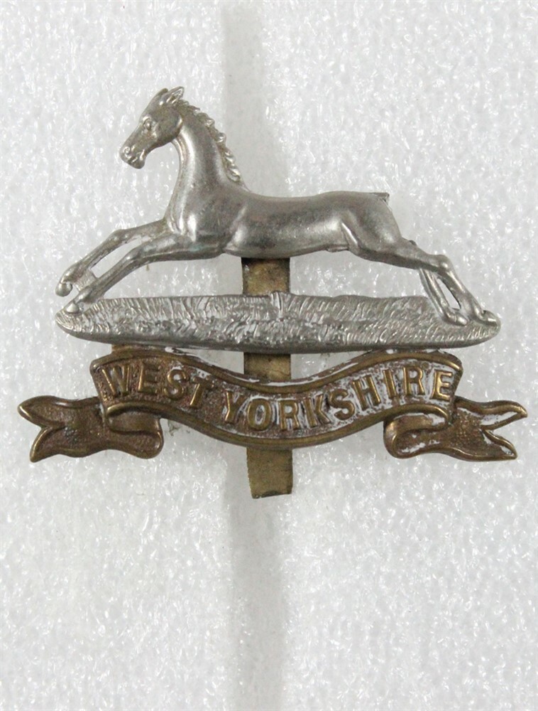 British Army Badge: West Yorkshire Regiment - bi-metal