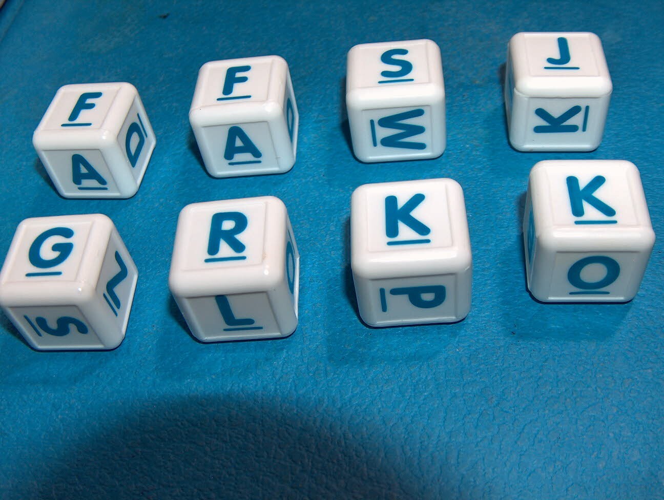 BOGGLE Jr Cubes REPLACEMENT Letter Die Dice Lot Set Game boggle 1998 2005 junior