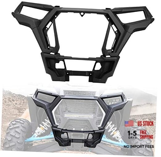 Front Fascia for 2019-2025 Polaris RZR XP/TRAIL - Black,Headlight 19+ Fascia