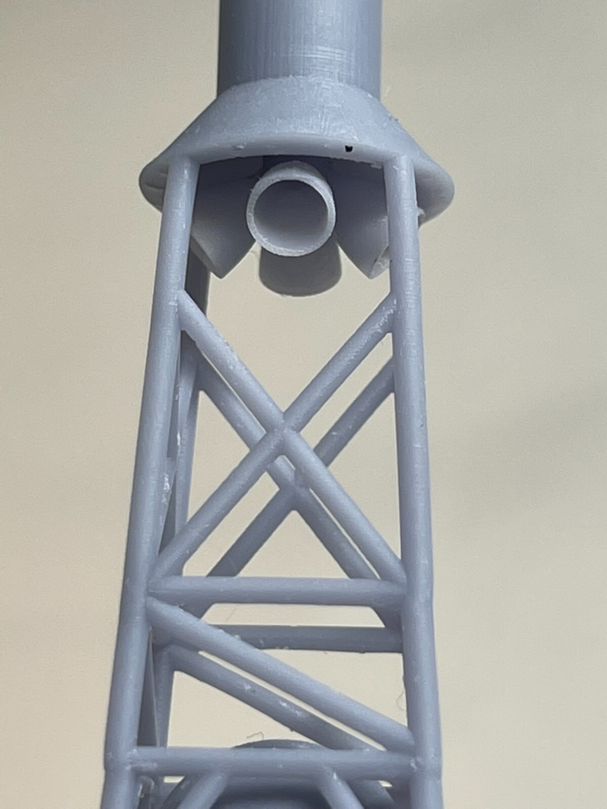 Highly detailed 1/96 scale Saturn V Command Module stack - 3D resin printed kit