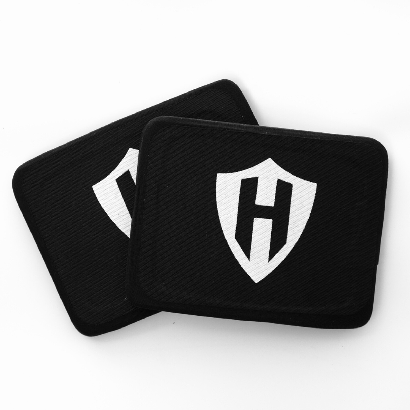 2pcs Level III + ballistic plate, body armor 6x8" 1.6 lbs side panel, Level 3+