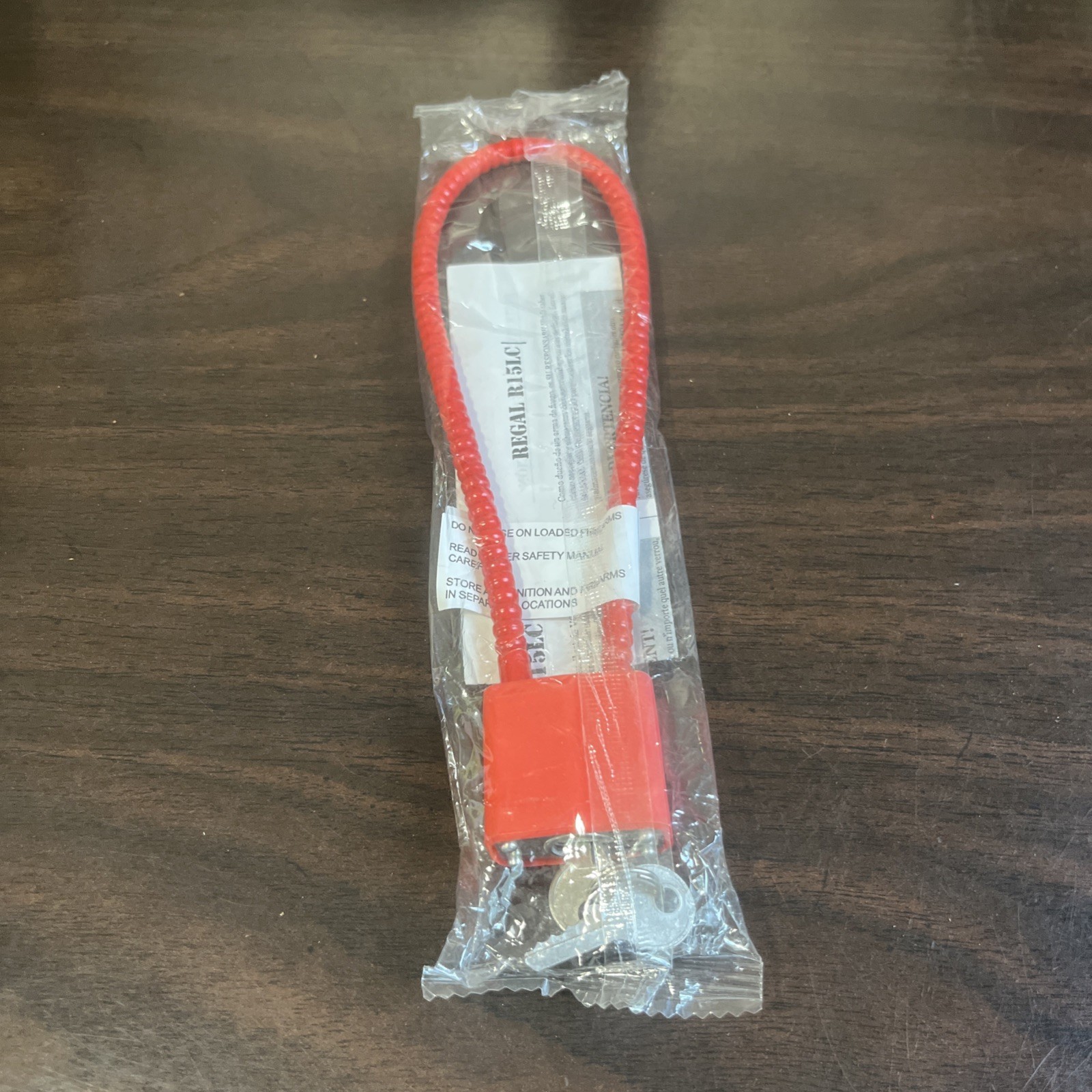 Gun Cable Locks With Keys New