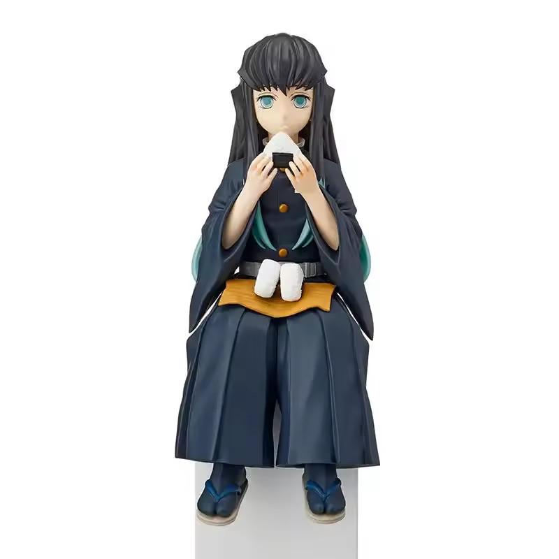 Demon Slayer Muichiro Tokito Figure Model Toy PVC Doll Onigiri Noodle Stopper