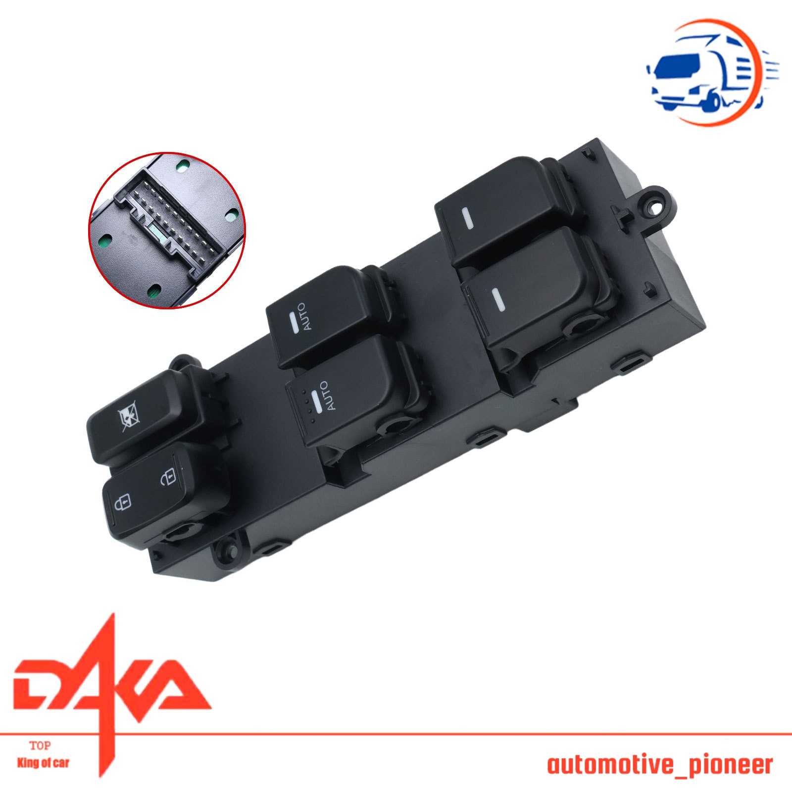 For Kia Optima 2014-2016 Master Power Window Control Switch 2 AUTO 93570-2T530