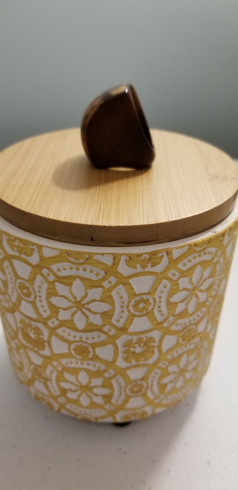 Costume wood ring