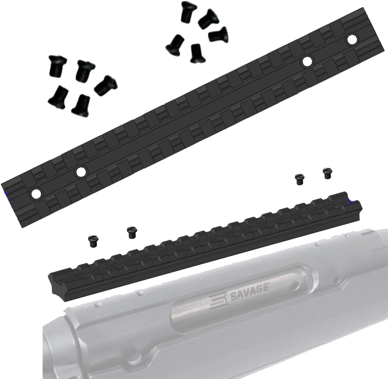 Compatibility Picatinny Rail Mount Built Specifically for Savage Axis/Axis Ii/Ed