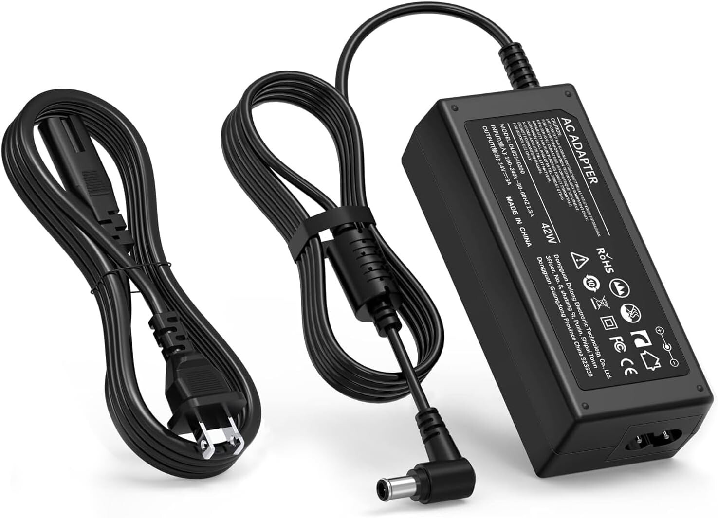 For 14V Samsung 15" 17" 18" 19" 20" 22" 23" 24" 27" Monitor TV LED LCD Charger