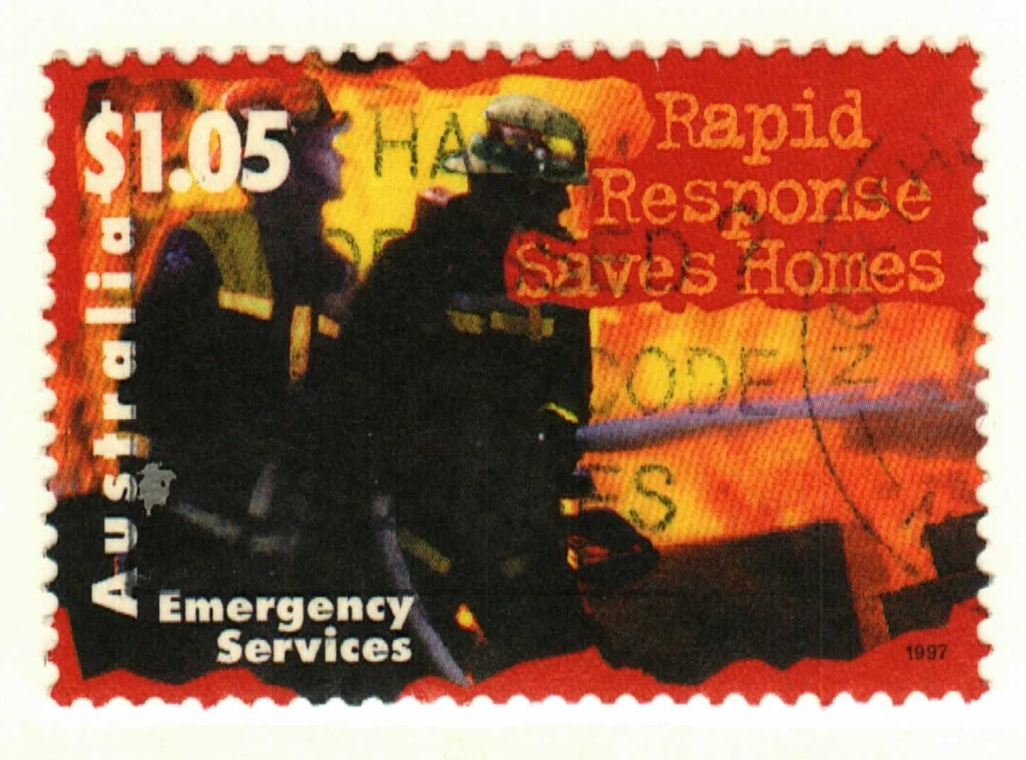 Australia #1604 used Fire fighting