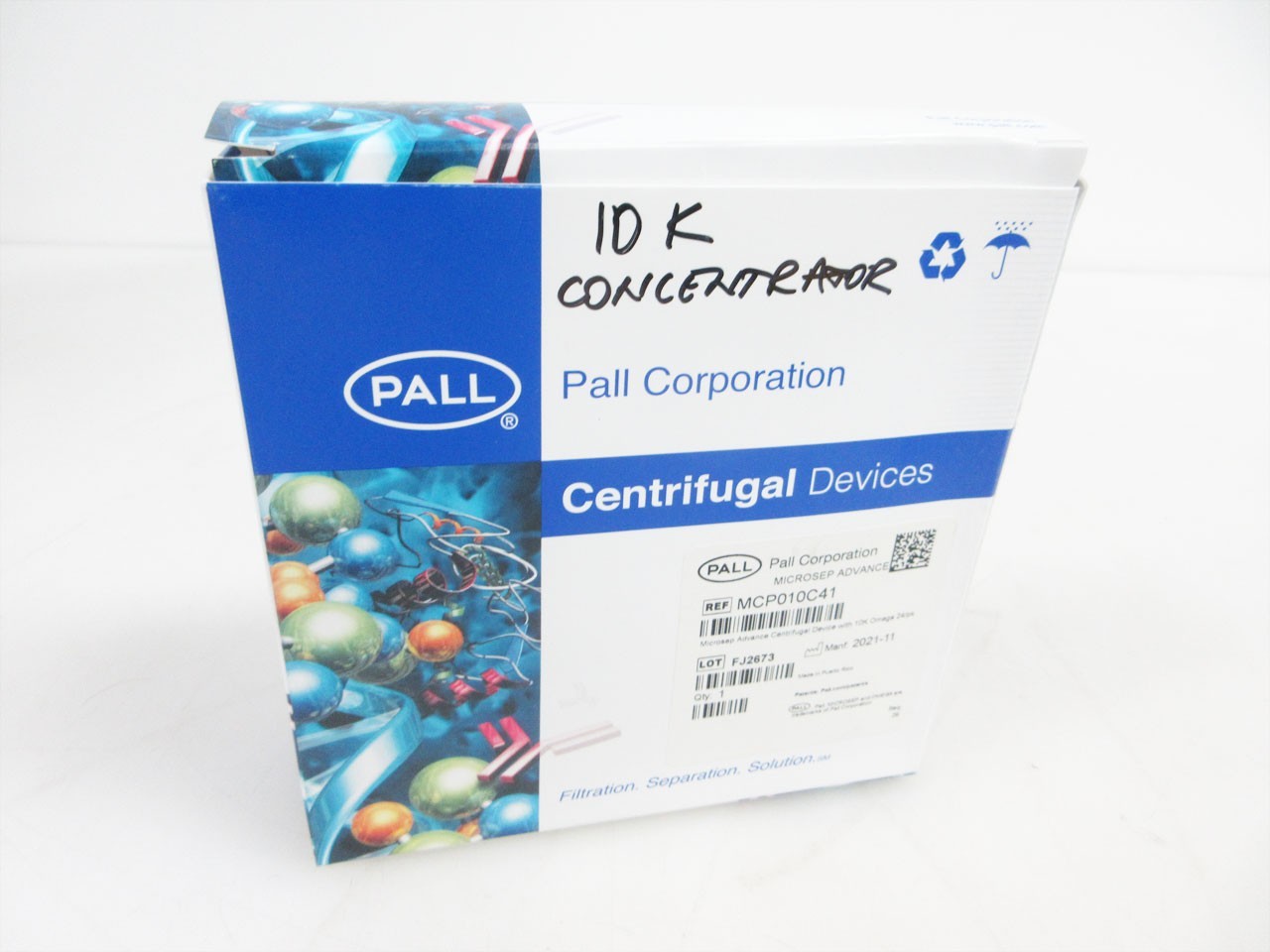 BOX 24 PALL MCP010C41 MICROSEP CENTRIFUGAL DEVICE 10K MWCO