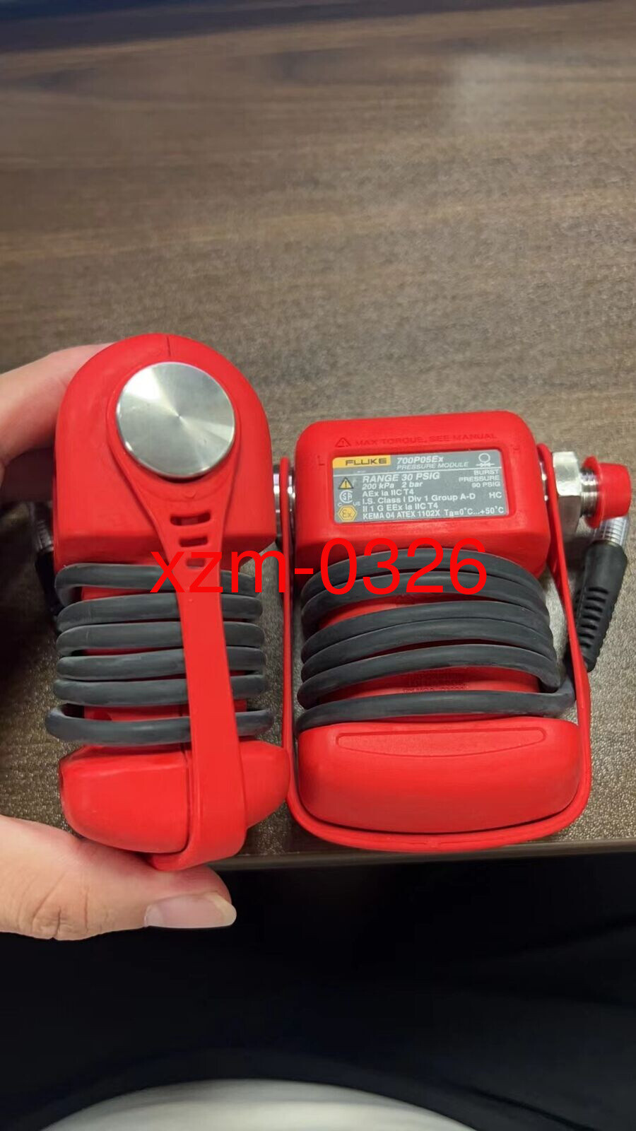 Used Fluke 700P05Ex Explosion proof module Gauge Pressure Module (Range 30PSIG)