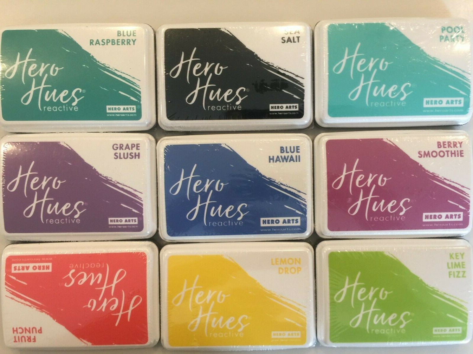 Hero Arts REACTIVE INK PADS YOU PICK New