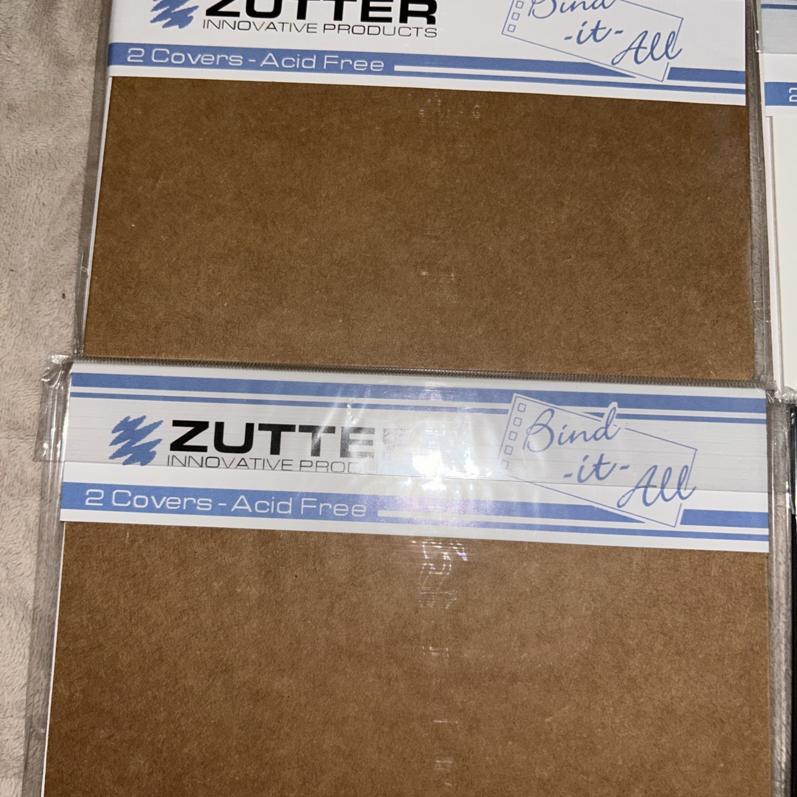 Zutter Bind It All 5x7.5” Album Lot New