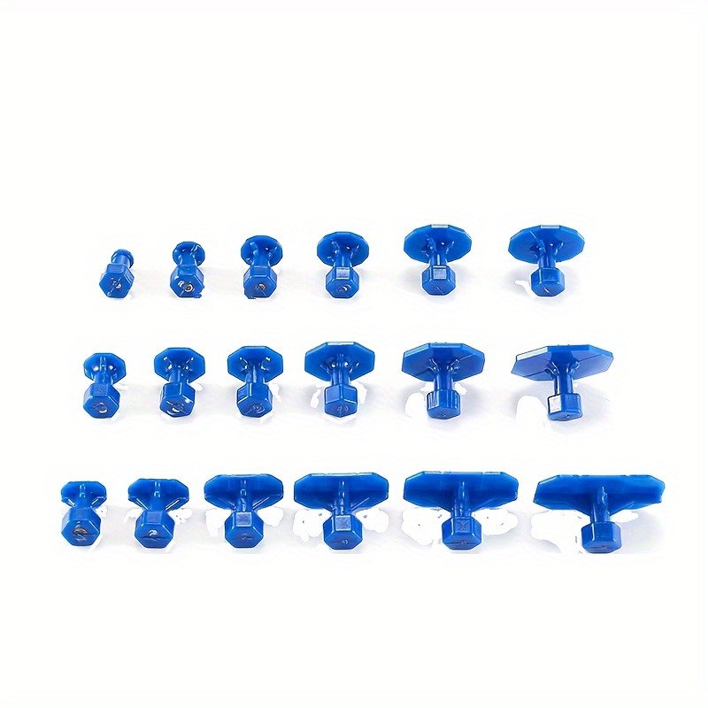 90xCar Body Pulling Tabs Dent Removal Paintless Repair Tool Glue Puller Tool Kit