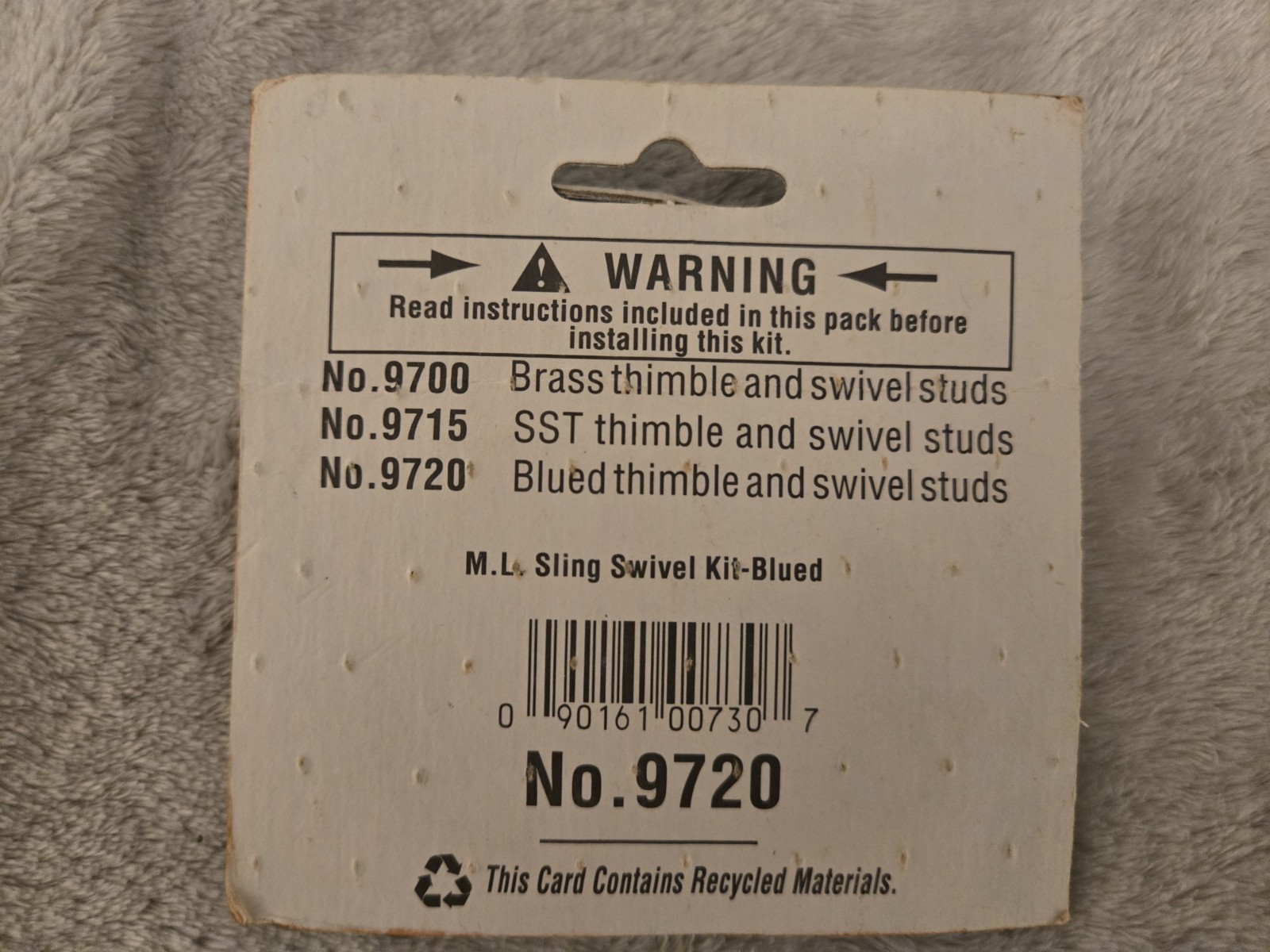 Thompson/Center Arms Co. Muzzleloader Sling Swivels 9720 NEW
