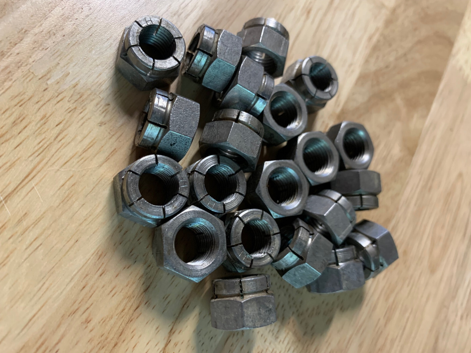 Stainless High Temp Flex Top Lock Nuts 7/16 20