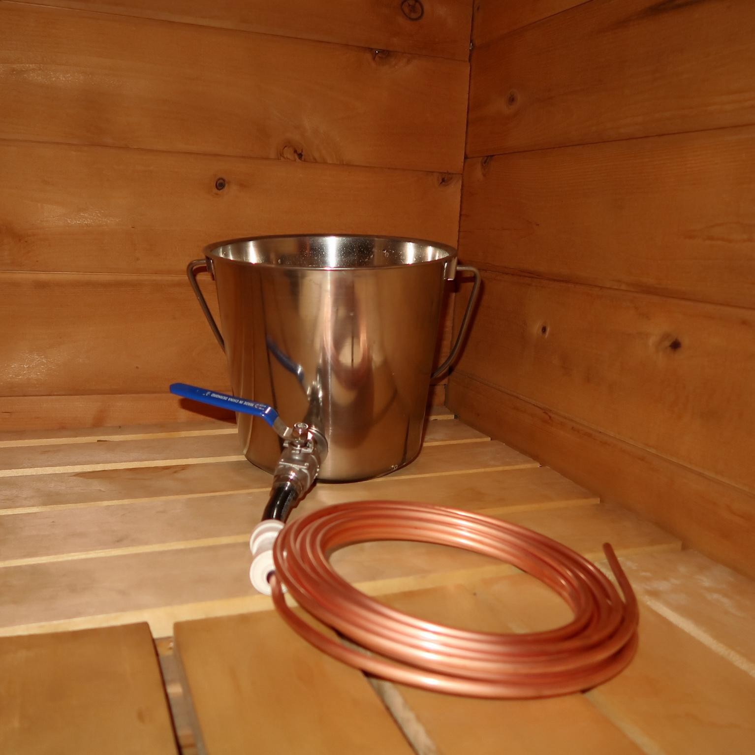 Sauna Steam Bucket || Add Steam, Humidity and Aroma to Your Sauna