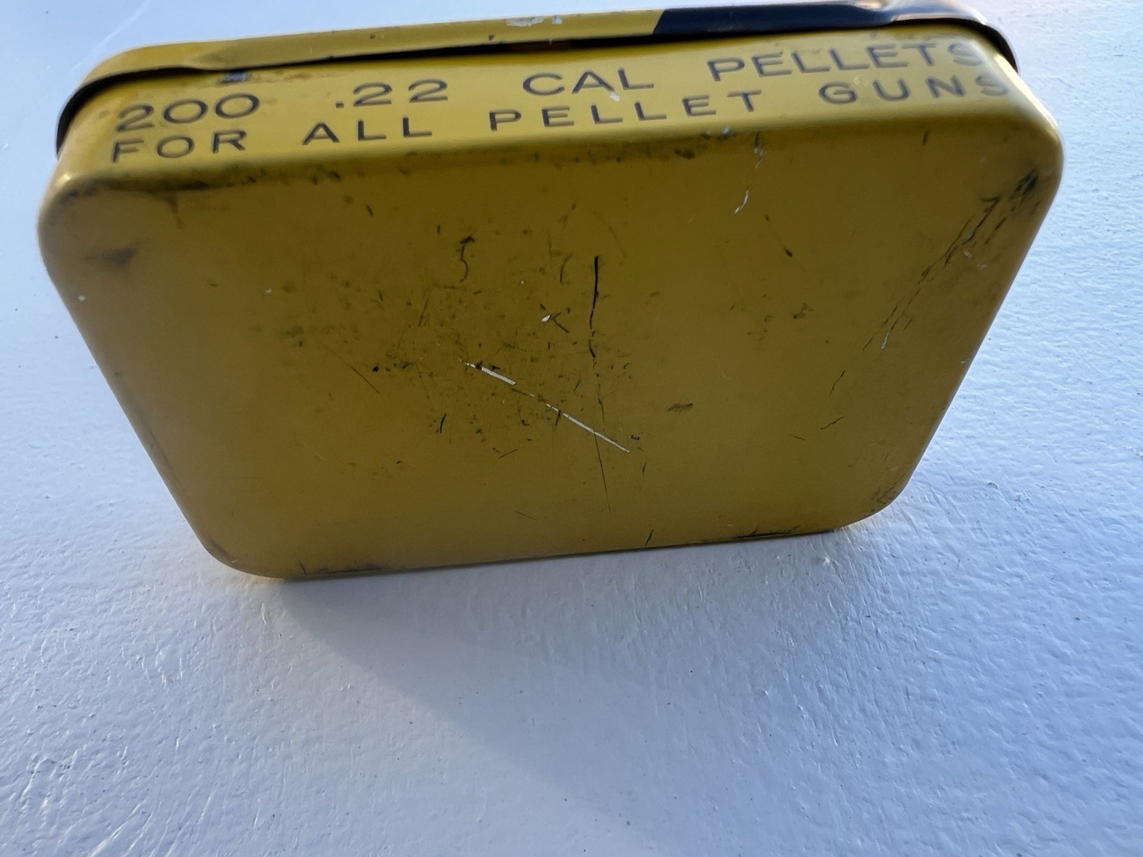 2 Vintage PELLET GUN Tins - DAISY & CROSSMAN ( Daisy still has pellets)