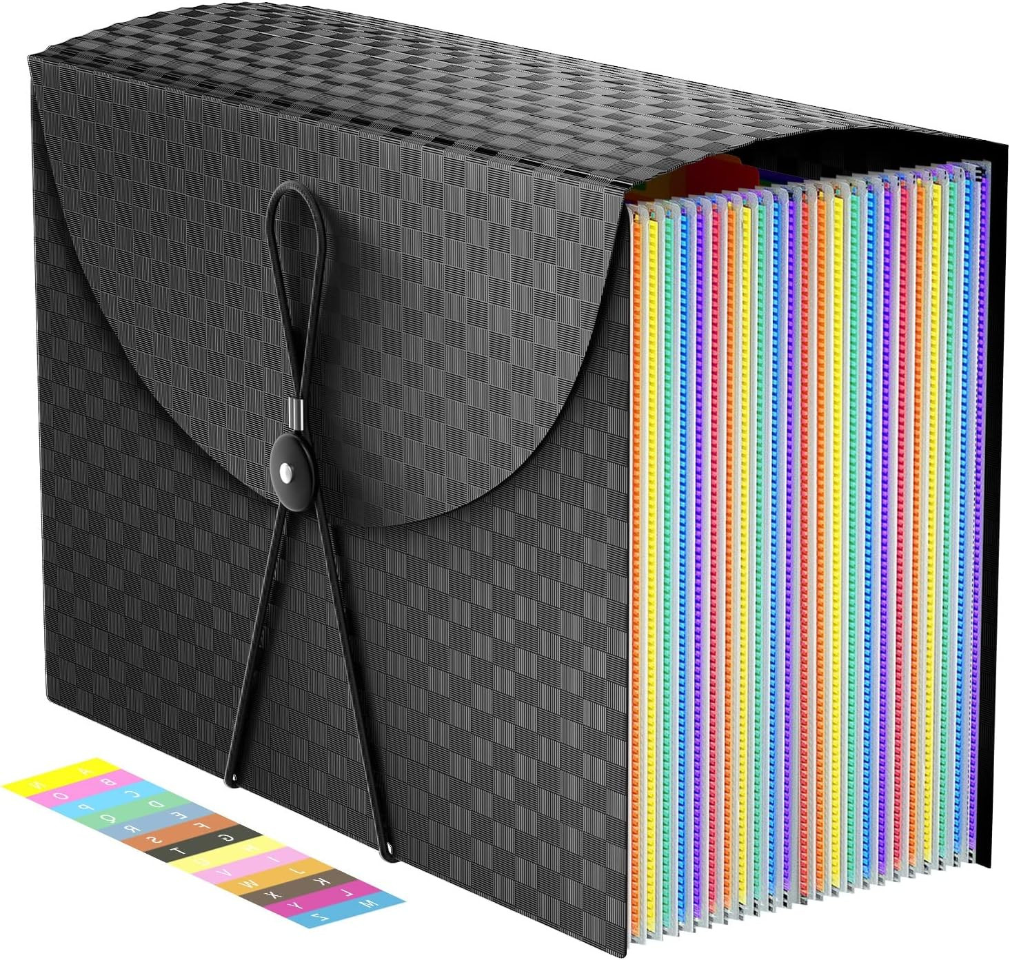 Expanding File Folders Accordion File Organizer With 24 Pockets Accordian
