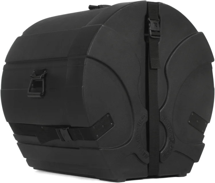 Humes & Berg Enduro Pro Foam-lined Bass Drum Case - 18" x 22" - Black