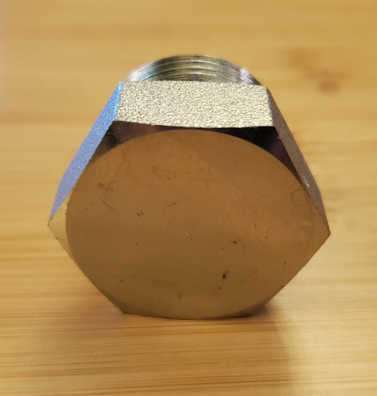 6408-12 ORB Plug (3/4") 12MB Hex Plug - Hydraulic Rigid Adapter/Fitting