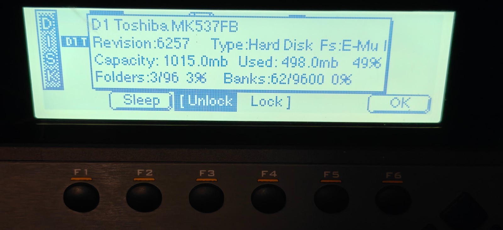 E-MU EMU E-SYNTH ESYNTH SAMPLER WORKSTATION SYNTHESIZER SOUND MODULE+SPECIAL HDD