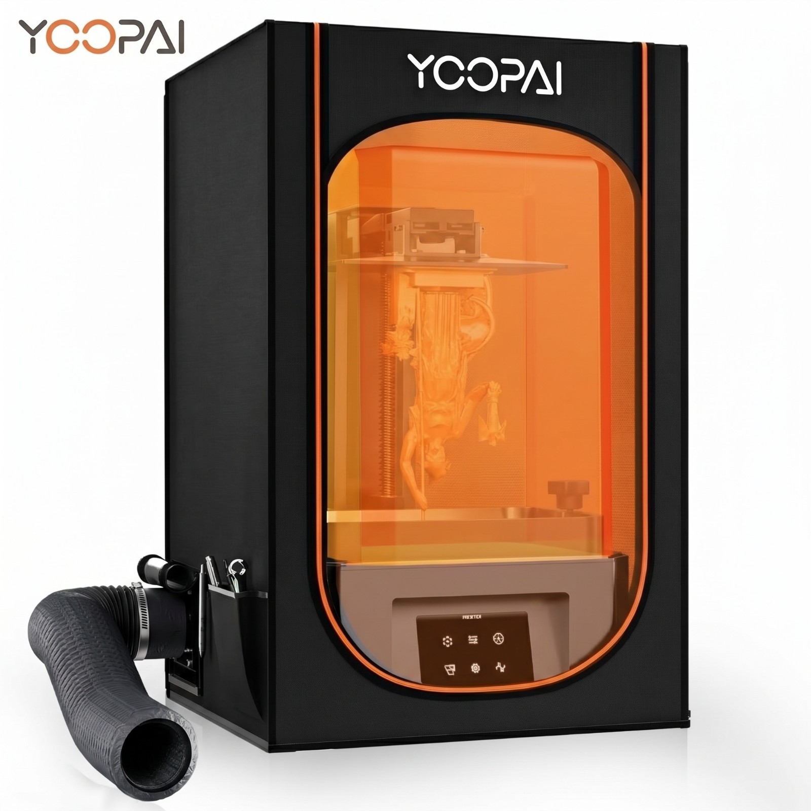 YOOPAI Resin 3D Printer Enclosure Waterproof LED Light Vent Kit Stable Temp